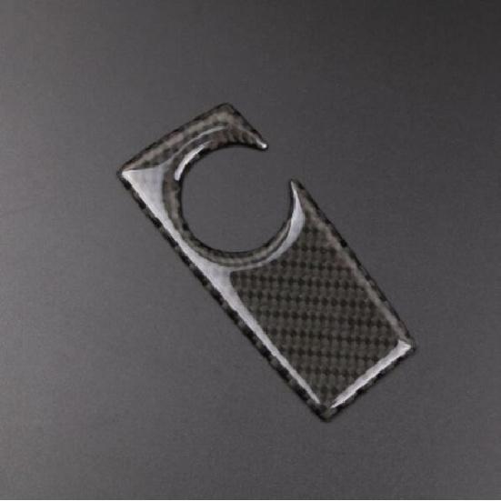 Console Gear Shift Knob Below Decor For BMW X3 F25 X4 2011-17 Real Carbon Fiber