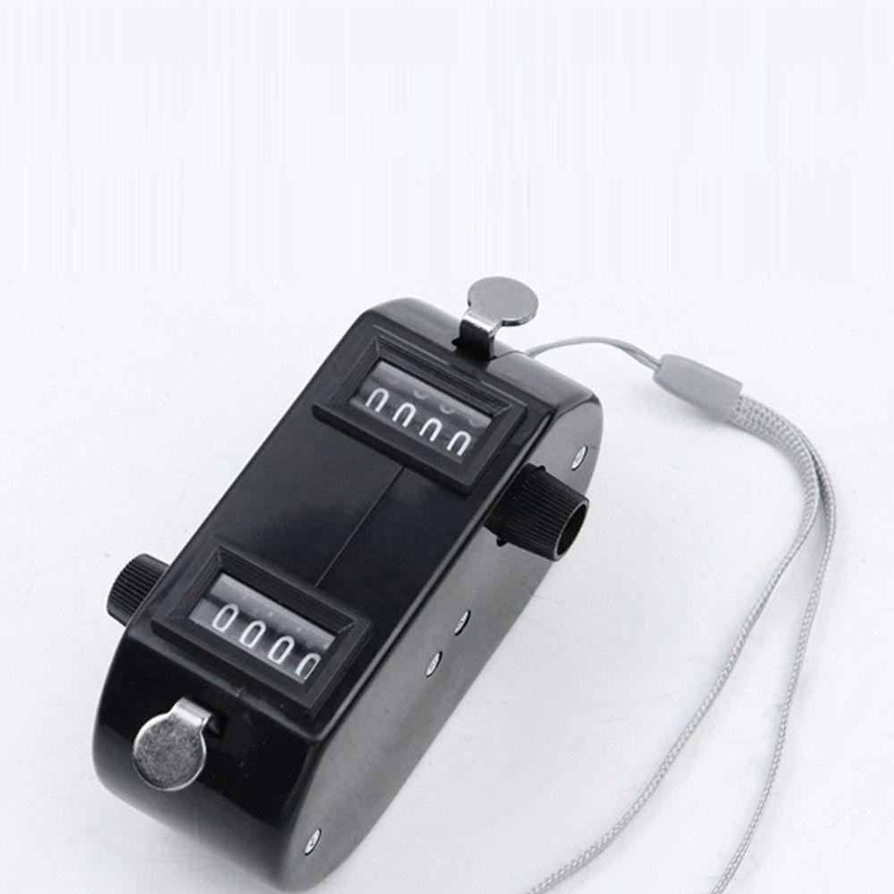 High Quality Portable Bidirectional Counter Lightweight Hand Two-way Clickers Black Counter for Golf Score Keeper