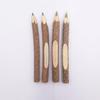 1 шт. креативная шариковая ручка Natural Log Color Branch Shell, оригинальный экологический стиль, сосновый карандаш, 1,0 мм, ручка, подарок учителю и ученику