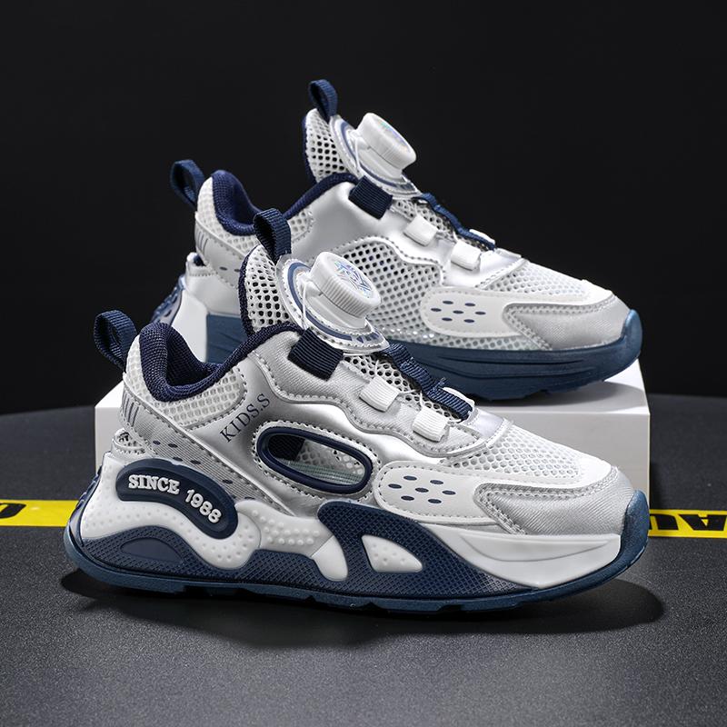 Летняя спортивная обувь для бега Детская модная уличная дышащая повседневная обувь