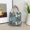 Large Capacity 2024 Stylish Casual Tote Bag For Work With Fun Cartoon Design And Comfortable Fabric