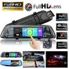 Car DVR 4.3 / 7.0 Inch Touch Video Recorder Mirror Camera FHD 1080P Dual Lens with Rear View Camera Auto Registrator Dash Cam