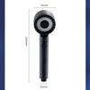High Pressurized Filter Shower Head 3-mode Adjustable Spray with Massage Brush Rain Faucet Bathroom Accessories