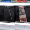 2 шт. Стильные автомобильные наклейки Крутые авто-татуировки Водонепроницаемые наклейки-декораторы центральной стойки B-стойки Покрытие от царапин DIY Наклейки на стойки дверей