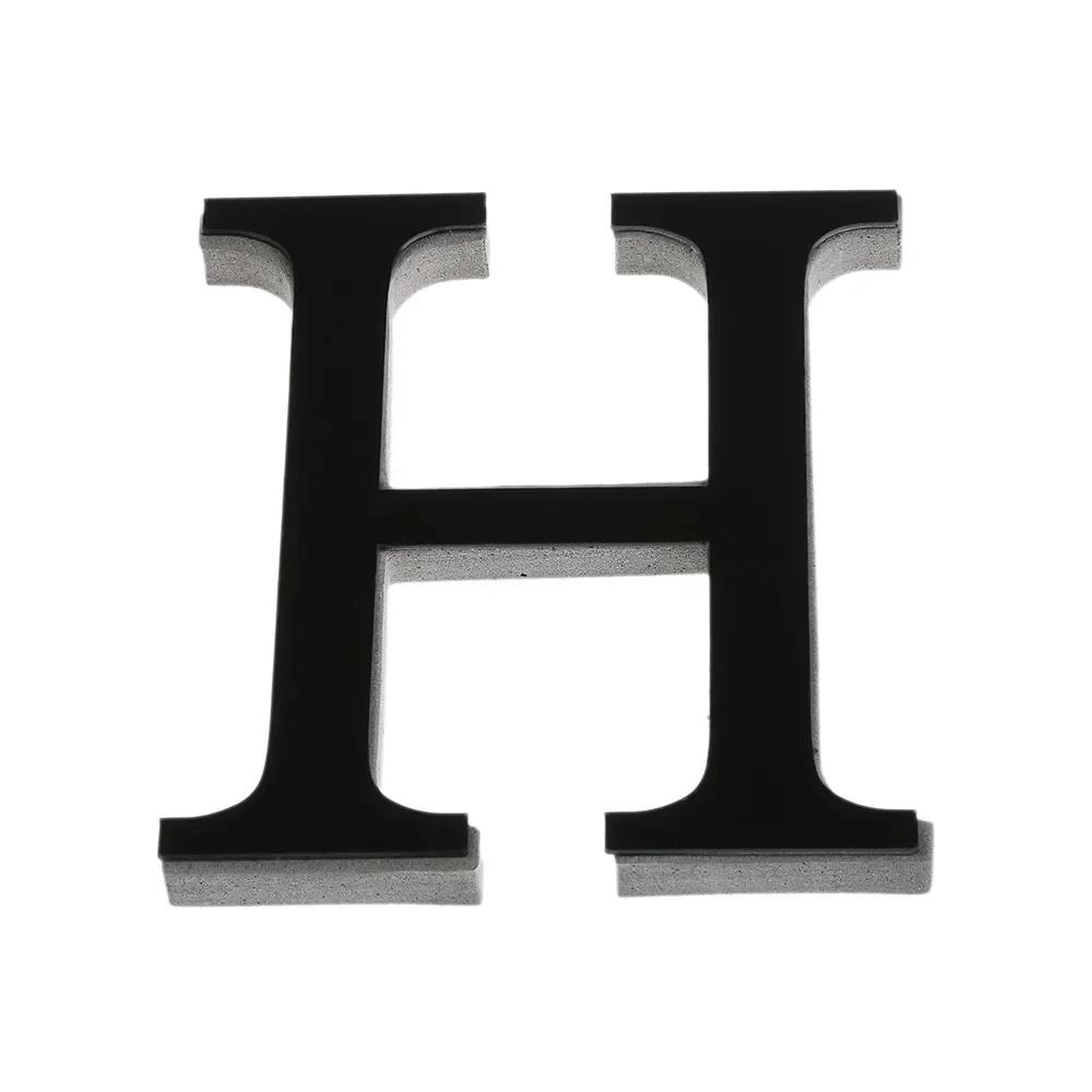 Наклейка на стену 26 букв 3D DIY Зеркальная Акриловая Декаль Декор Дома Настенное Искусство Фреска для вечеринки свадьбы Рождества Ретро Настенное Искусство