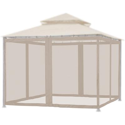 Москитная сетка для патио, зонтичная сетка для крыльца, патио и жилых помещений на открытом воздухе