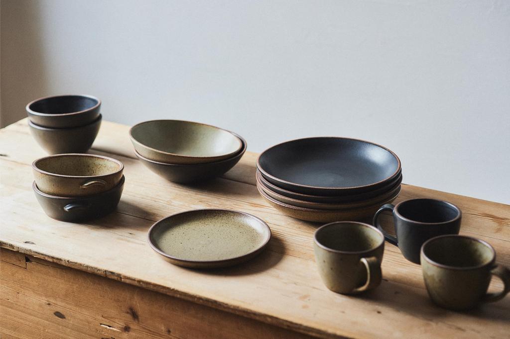 Kinto TERRA Plate Beige 180mm 25875