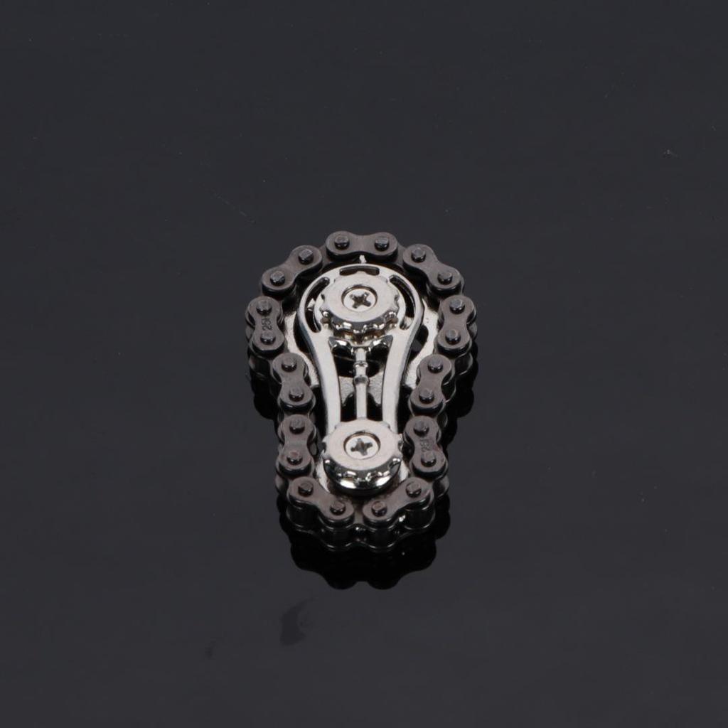 Cross-Border Gear Linkage Metal Fidget Spinner Toy