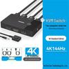 KVM-переключатель 4K@60 Гц: Вход и выход HDMI 2.0 + USB 2.0