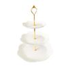 Cake Stand 3 Tier Pastry Cupcake Fruit Plate Dessert Snack Nut Dried Fruit Holder for Home Festival Party Fruit Food
