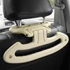 Car Coat Hanger Back Seat Handle Hanging Hook Safety Portable Holder Headrest Clothes