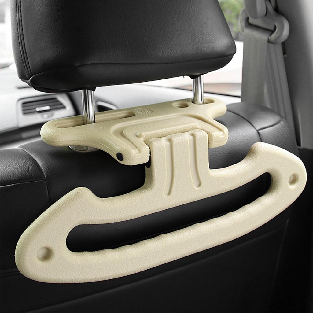Car Coat Hanger Back Seat Handle Hanging Hook Safety Portable Holder Headrest Clothes