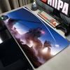 Anime Mouse Pad ESports Gaming Accessories Mechanical Warrior GGundam ZZaku Ii Computer Desk Mat Keyboard Pad Gamer Mousepad