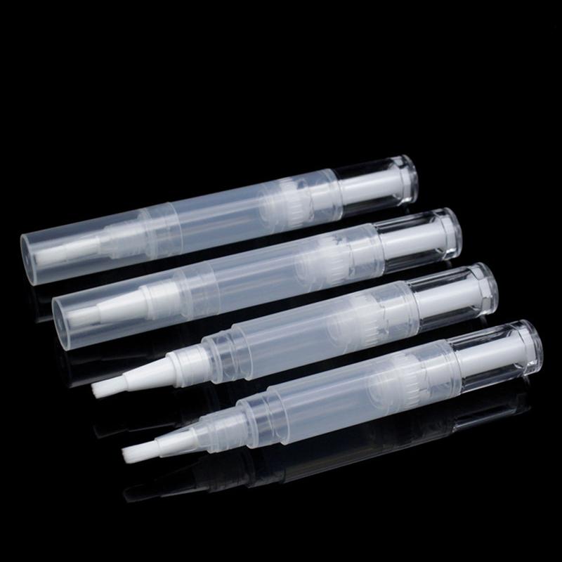 Empty Twist Pen With Brush Refillable Bottle Cosmetic Container Nail Polish Tube