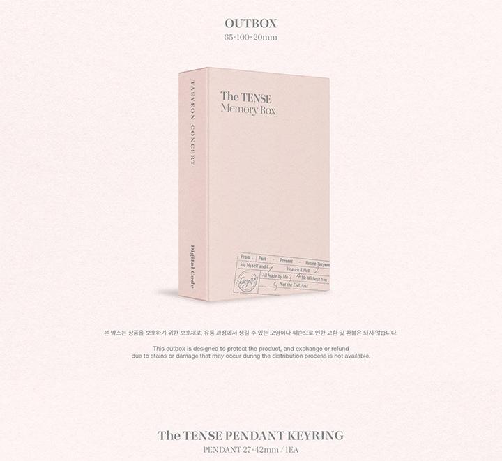 [POB] (Digital Code / Blu-ray) TAEYEON (Girls' Generation / SNSD) [The TENSE] CONCERT Memory Box
