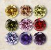 Циркон AAA+ для оправы ювелирных изделий, все цвета кубического фианита, круглая огранка, размер от 5 до 15 мм, калиброванный циркон, отличная огранка.
