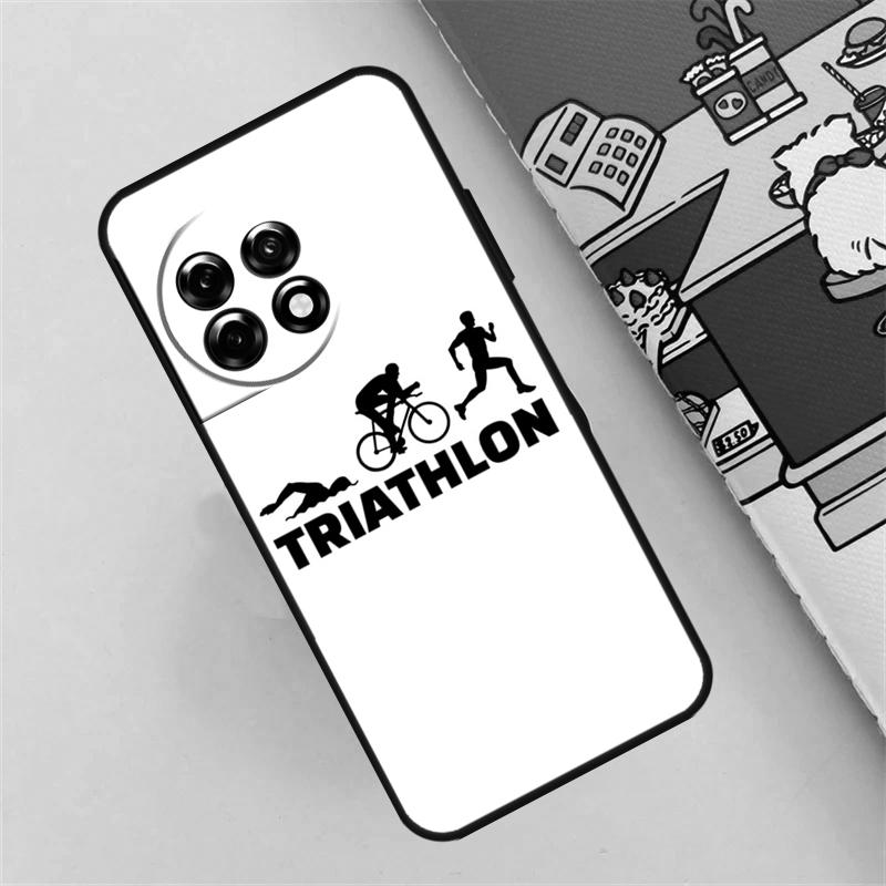 Чехол Triathlon Tri Life для OnePlus 12R 12 11 10 9 Pro 10R 9R 8T 10T Nord 3 2 CE 4 Lite N10 N20 N30 Задняя крышка