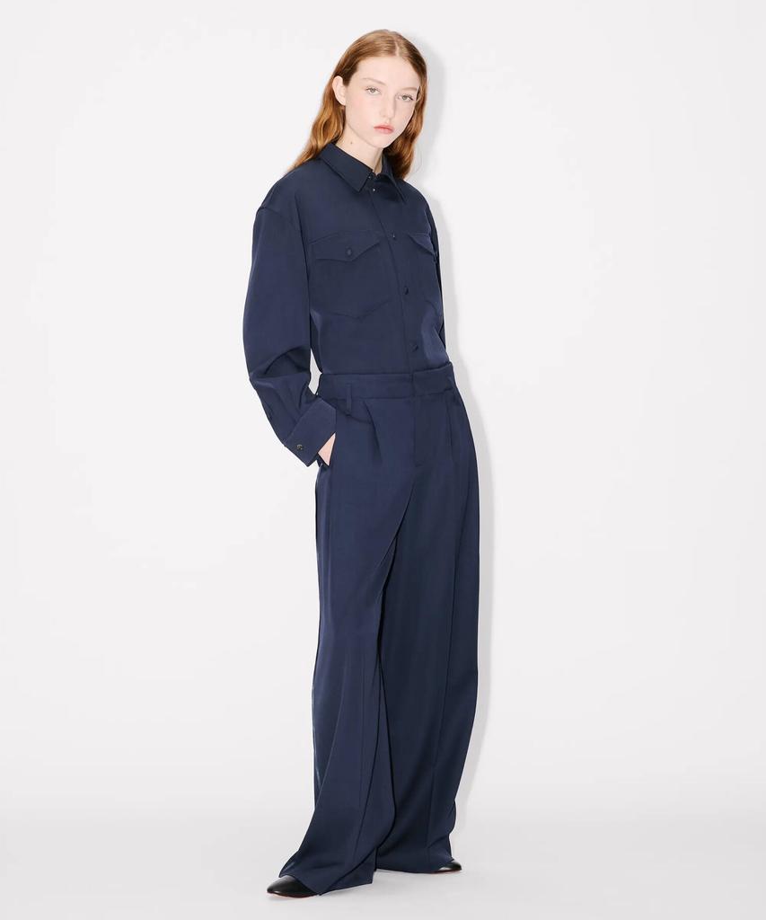 KENZO Women'S 26Ss Wide Fit Tailored Pants_K265Awp103Nya