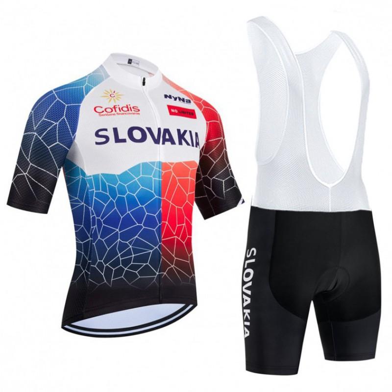 Mens Cycling Jersey Bib Shorts Set Breathable Quick-Dry Road Mountain Bike Apparel
