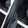 FPY1  5Pcs Carbon Fiber Car Threshold Scratch Protection Sticker For Honda Civic FIT CRV Accord CRZ CRX Jazz HRV Stepwgn Insight Pilot