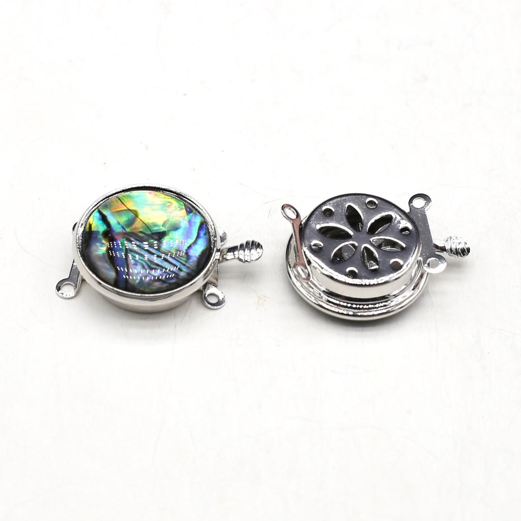 Ожерелье с подвеской в ​​виде ракушки из натурального морского ушка, ювелирные изделия с пряжкой, колье-колье круглой формы, модные элегантные идеи подарков, ювелирные изделия