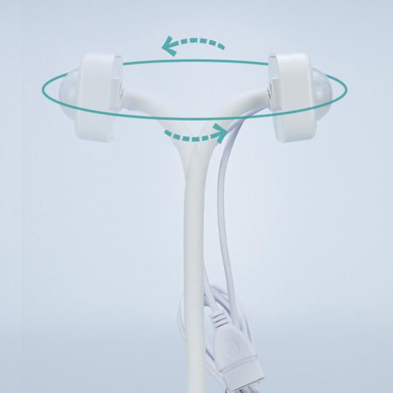 Датчик фонтана для кошек, вращающийся на 360 градусов кронштейн, тип USB-порта, фиксированная присоска, автоматический запуск, остановка, легкий