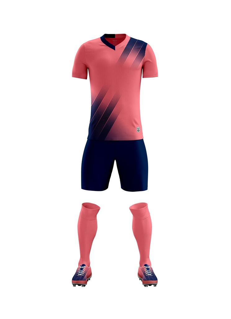 New football jersey set Adult men's and women's game training sports jersey Children's fitness clothes Quick-drying jersey