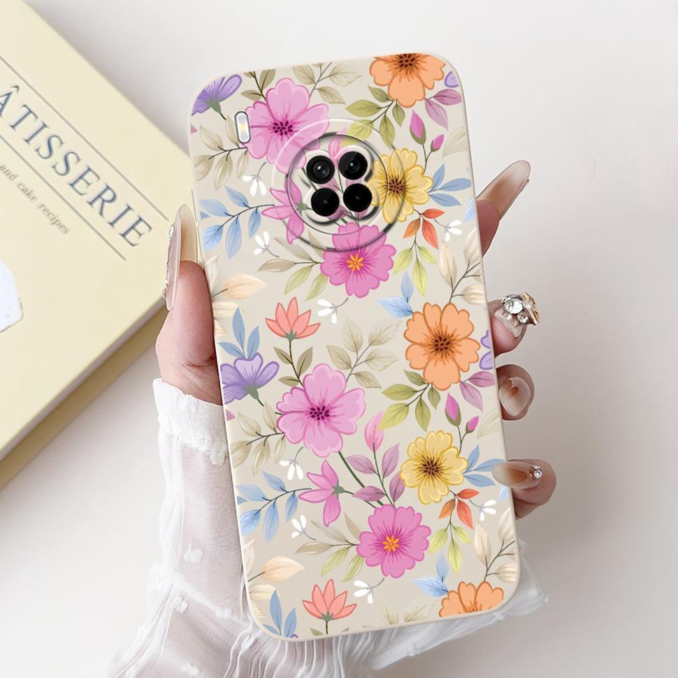 Чехол для Huawei Y9a FRL-23 FRL-L22 Модный расписной чехол Мягкий силиконовый ТПУ Чехол для телефона Для Huawei Y 9a Y9a Задняя крышка