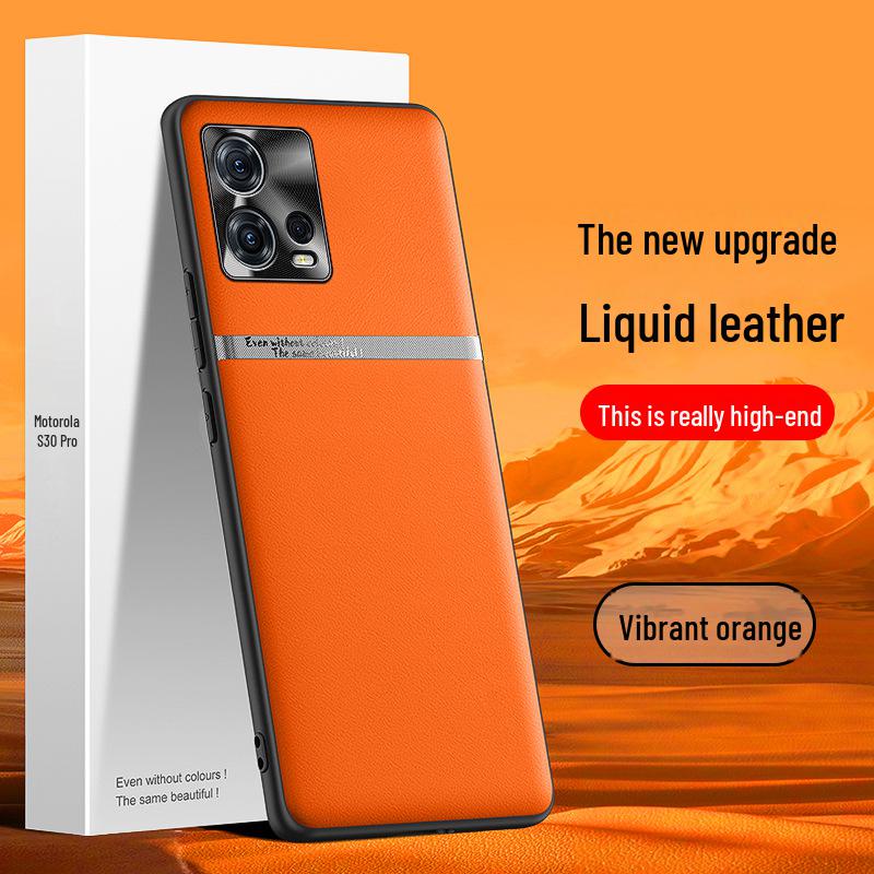 Защитный чехол для Motorola S30pro Liquid Leather Anti-Fall - One Piece
