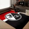 Eagle Symbol Frei-burg Football Rug for Living Room, Game Rooms, Office, Bedroom, Office Floor Mat Playful Design, fan gifts Christmas decor
