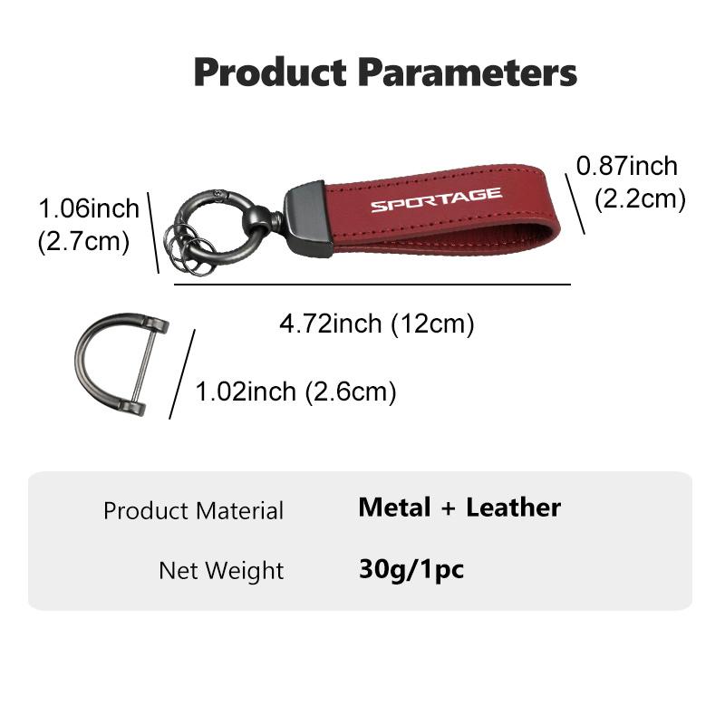 DDMS8 For KIA Leather Car Badge Keychain Shield Buckle Key Strap Accessory Sportage Rio K5 K2 Optima Cerato Proceed Venga Sedona