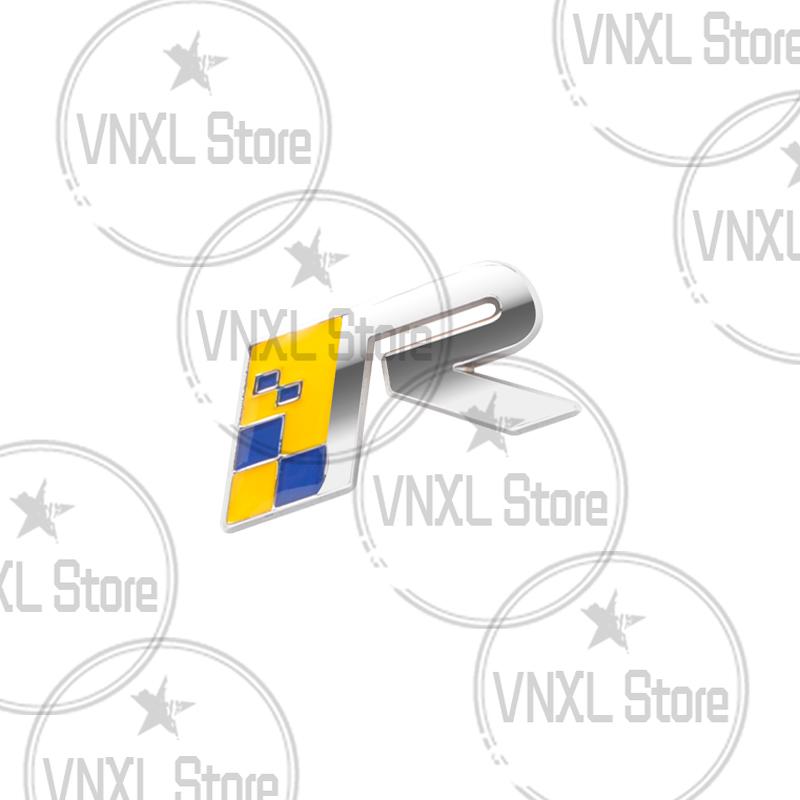 Car-Styling For Volvo Moose Test R Design Inscription Ocean Raec Edition Sweden Flag 3D Metal Stickers Car Trunk Body Emblem