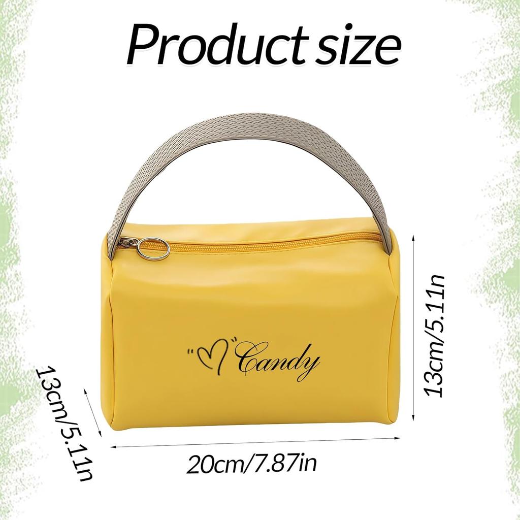 Custom Personalized Makeup Bag Travel Cosmetic Case Organizer Valentines Day Birthday Gift for Women Girls