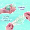Transparent Ocean Squishy Balls Ice Cube Squishy Toy Children Autism Sensory Toys  Boys Girls