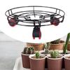Movable Planter Stand with Detachable Wheels for Indoor And Outdoor Use