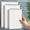 Reversible Spiral A5 Thick Grid Notebook for Students and Exam Preparation