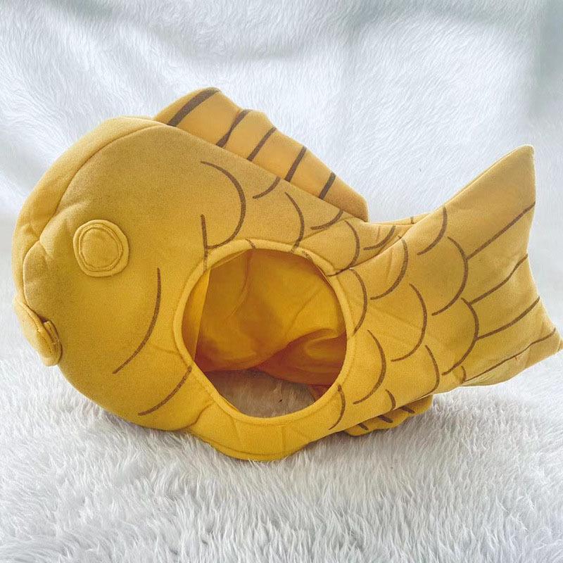 Fun Halloween Costume Accessory Plush Taco Hat Cinco De Mayo Party Supplies Decorations Crazy Silly Hat for Kids and Adults