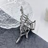 Черный Серебристый Зажим-краб для волос Винтажный Сплав Зажим-акула Новый Зажим-краб Женский Девичий Аксессуар для волос