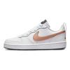 Nike Детские кроссовки Court Borough Low 2 GS White Metallic Red Bronze Summit-White Dark-Smoke-Grey BQ5448-116