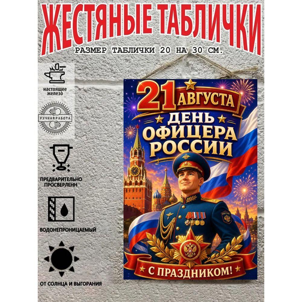 Металлический настенный плакат Декоративная печать 20x30 см Декор комнаты