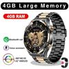 New Smart Watch Men 4GB Memory Sport Fitness Tracker 480*480 Screen NFC Bluetooth Call Smartwatch 2024
