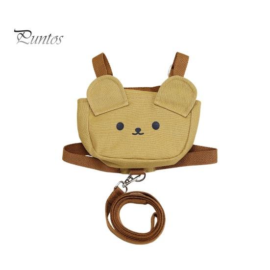 Рюкзак для домашних животных с воротником-ремнем, мультяшная сумка для дрессировки собак, сумка для закусок, сумка для наград, рюкзак для путешествий на открытом воздухе, рюкзак для щенков с тяговой веревкой