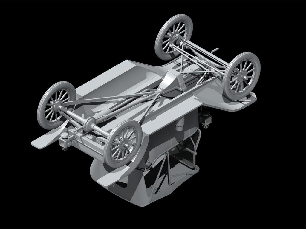 ICM Ford Model T 1912 Родстер Пластиковая модель 1/24 (24001)