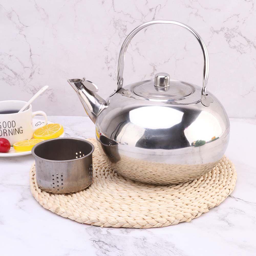 Boil Stainless Steel Stovetop With Strainer Coffee Water Filters Tea Pot Tea Kettle Infuser Kettle