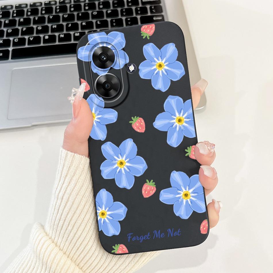 Для Realme Note 60 2024 Модный чехол с рисунком для Realme Note60 4G Мягкие силиконовые противоударные чехлы