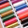39 шт./набора цветов швейной нити сильные и прочные швейные нити для ручных машин