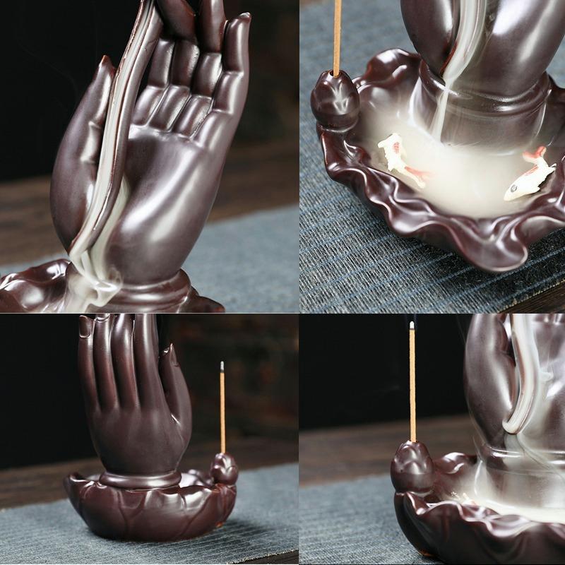 Дымовая курильница с обратным потоком, курильница с водопадом и рекой, держатель для рукоделия