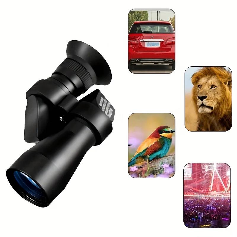 Portable HD Mini Pocket Monocular Telescope High Magnification Zoom Outdoor Fishing Telescope for Hunting Camping Mountaineering