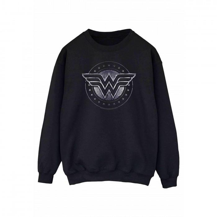 DC Comics Womens/Ladies Wonder Woman Star Shield Sweatshirt