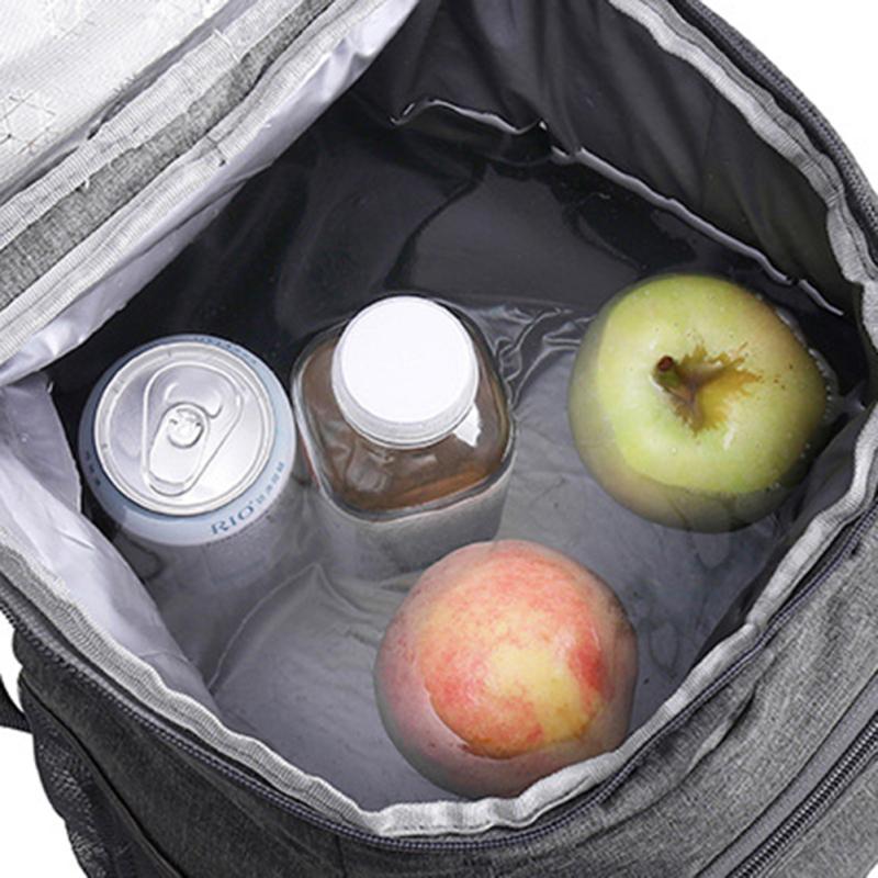 Портативная термосумка многофункциональная герметичная сумка для пикника на открытом воздухе сохраняющая свежесть рюкзак сумка-холодильник